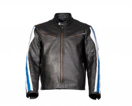 BMW Club leather jacket front