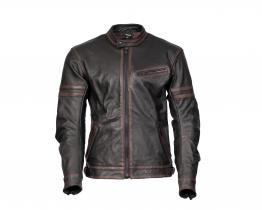 Neo Café leather jacket front