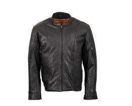 Milwaukee Leather Racer Style leather jacket front