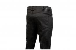 Bull'It SR6 Oil Skin 17 Straight denim pants side close up