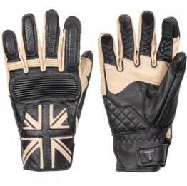 Triumph Mono Flag leather gloves