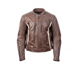 BMW Double R leather jacket front