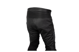 RST Sabre CE leather pants side close up