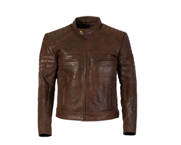 Johnny Reb Botany Vintage leather jacket front