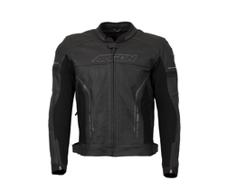 Argon Scorcher Perforated leather jacket front