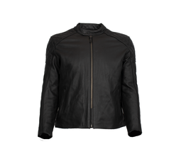 Triumph Braddan leather jacket front