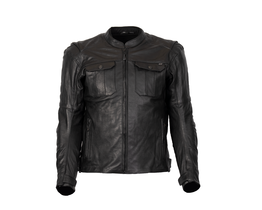 Speed and Strength Band of Brothers leather jacket front