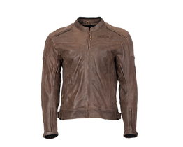 Shark Leathers Urban Classic (Brown) leather jacket front