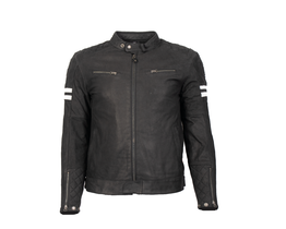 Merlin Hixon II D3O leather jacket front