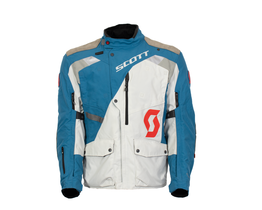 Scott Dual Raid Dryo Sapphire textile jacket front