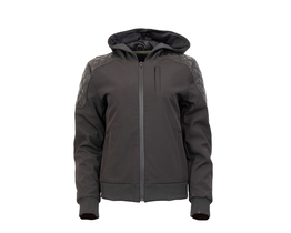 Black Arrow Delta Hoodie textile jacket front